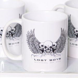 4 Lost Boys - School of VFX - White Mugs With Art